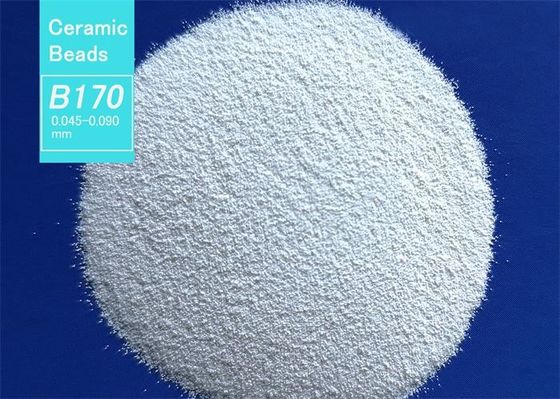 B170 45-90uM Ceramic Bead Abrasive Zirconia Ceramic Beads Blasting Media
