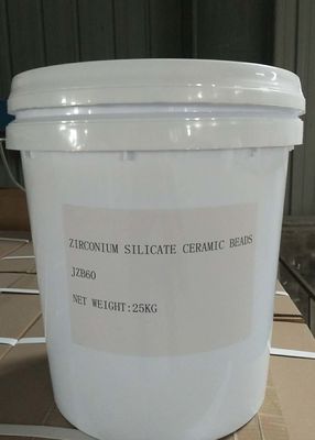 Micro B120 Ceramic Bead Blasting Zirconium Silicate Beads With Long Service Life
