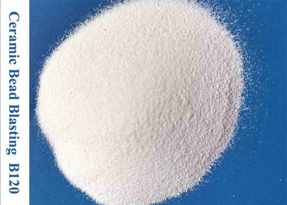 Zirconium Silicate Bead Ceramic Blasting Media B120 63-125μM For Golf Head Surface Finish
