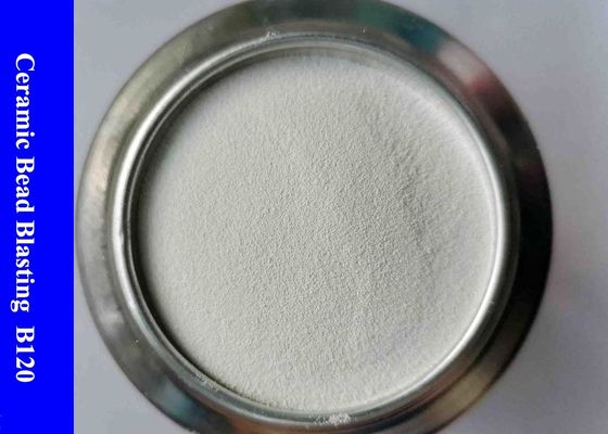 Zirconium Silicate Bead Ceramic Blasting Media B120 63-125μM For Golf Head Surface Finish