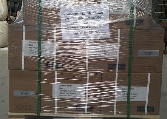 B40 Ceramic Beads Blasting Media For Turbo Diesel Surface Treatment