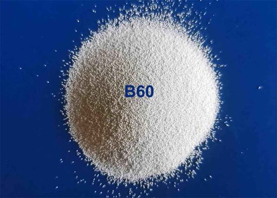 700HV Ceramic Bead Blasting Media B60 125-250 μM For Deburring Mold Surface Cleaning