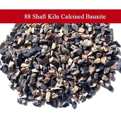 Shaft Kiln 1780C Calcined Bauxite Al2O3 88% Min. 0-1mm, 1-3mm,3-5mm, 5-8mm