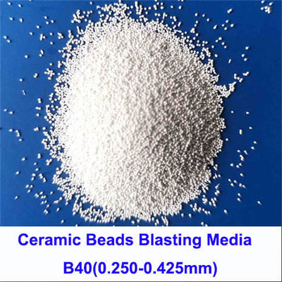 60HRC Zirconia Ceramic Bead Blasting Media B20 B30 B40 B60 Uniform Surface Finish