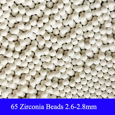 1.6-1.8mm 2.6-2.8mm Zirconium Silicate Beads 65 Zirconia Beads Grinding Media