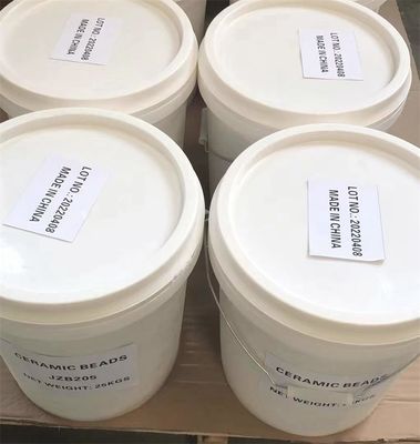 Ceramic Bead Blasting B40 and B60 In 25 Kgs Barrel for molds Sandblast Cleaning