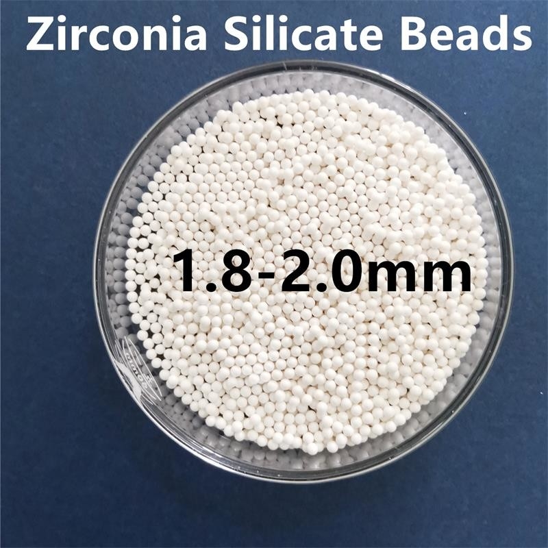 95 Yttrium stabilizzato perline di zirconio 1,6-1,8 mm