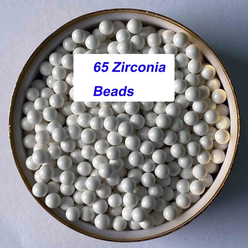 6.0g/cm3 Densità Circonia Mezzi di macinazione eccellente resistenza all'abrasione per la macinazione di precisione