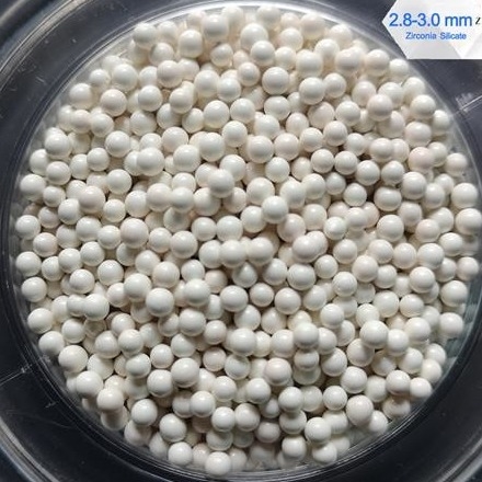Il silicato di zirconio orizzontale di media della macinazione del mulino della sabbia della dispersione degli antiparassitari borda 2.8-3.0mm