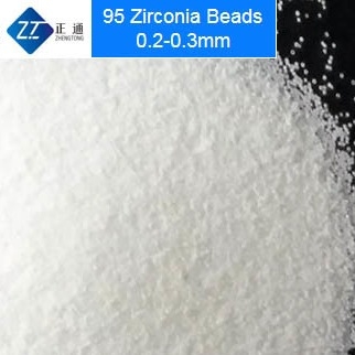 L'ossido di zirconio borda i media della macinazione di biossido di zirconio per dispersioni cosmetica dimensione di 50mm - di 0,1