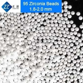 95 perle ceramiche di media della macinazione di biossido di zirconio ad alta resistenza per la dispersione ceramica elettronica dei residui