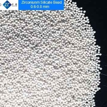 Perle del silicato di zirconio da duro 0,6 - 0,8 millimetri per buona fluidità tintura/del pigmento