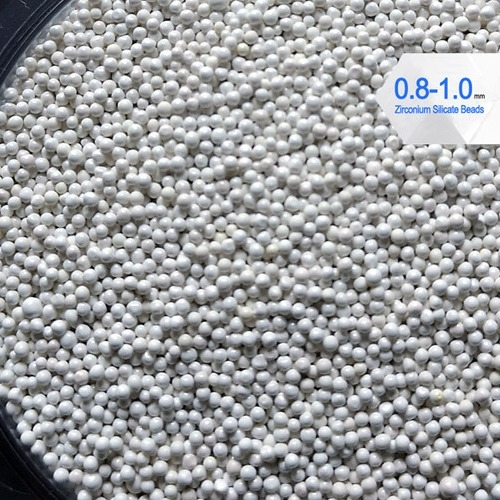Il silicato di zirconio di alta tensione 900 borda la densità 4g/cm3 di 0.8-1.0mm per la macinazione dell'inchiostro da stampa