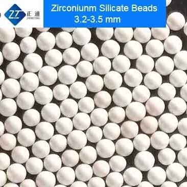 2.2 - 2.5mm 65 palle dell'ossido di zirconio, media di fresatura di biossido di zirconio di 0.8mm - di 0,6