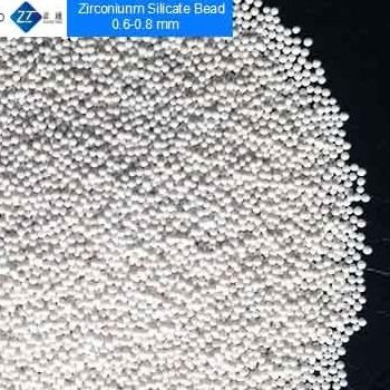 Perle del silicato di zirconio da duro 0,6 - 0,8 millimetri per buona fluidità tintura/del pigmento