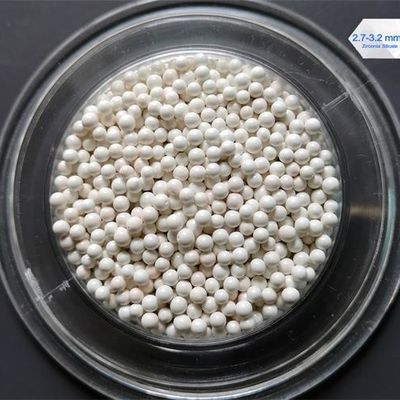 Il silicato di zirconio bianco latteo borda i minerali metalliferi/minerali di superficie di media del bene durevole che frantumano la dispersione